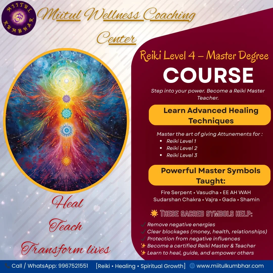Reiki Level 4 Master Degree