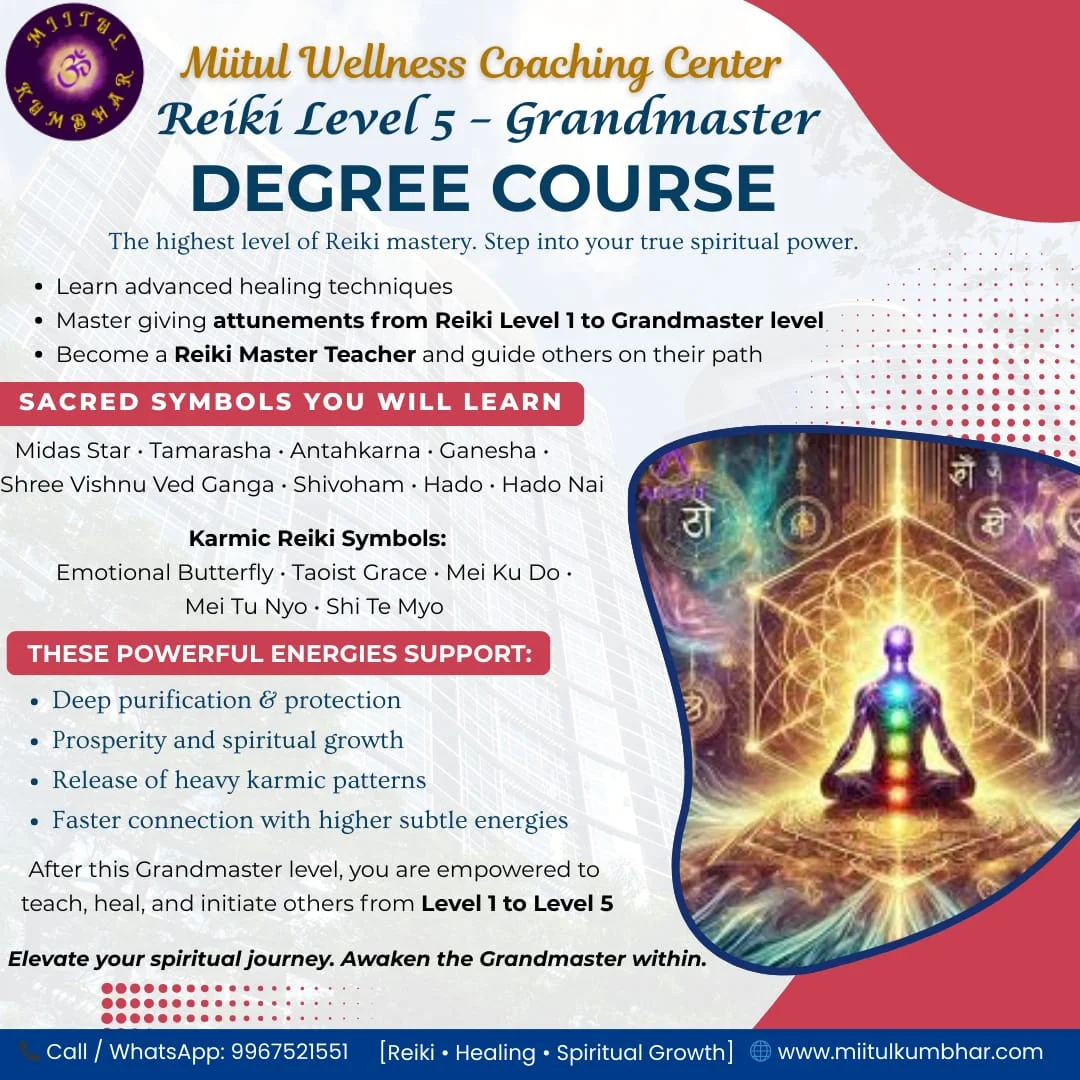 Reiki Level 5 Grandmaster